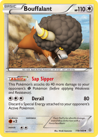 Bouffalant 119/160 XY Primal Clash