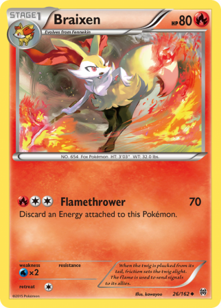 Braixen 26/162