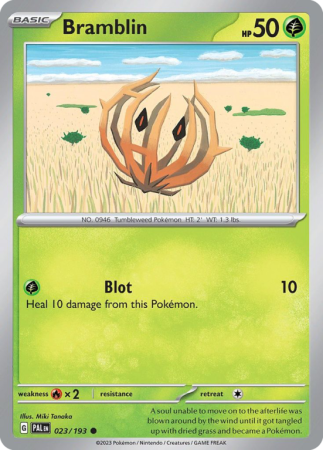 Bramblin 23/193 Scarlet & Violet Paldea Evolved