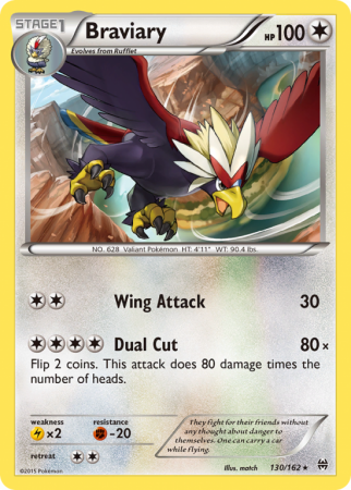 Braviary 130/162 XY BREAKthrough