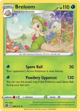 Breloom 4/172 Sword & Shield Brilliant Stars