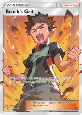 Brock's Grit 172/181 Sun & Moon Team Up