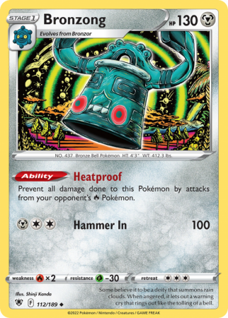 Bronzong 112/189