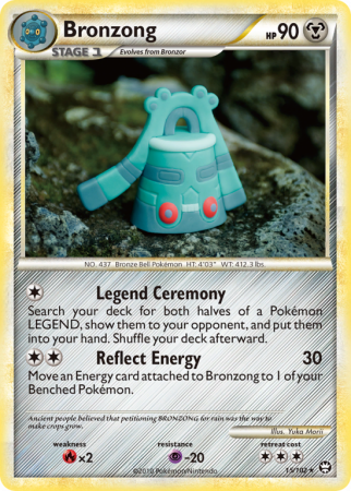 Bronzong 15/102 HeartGold & SoulSilver HS—Triumphant