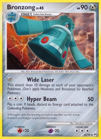 Bronzong 33/99 Platinum Arceus