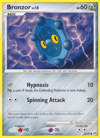 Bronzor 54/99 Platinum Arceus