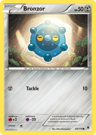 Bronzor 60/119 XY Phantom Forces