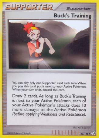 Buck's Training 130/146 Diamond & Pearl Legends Awakened
