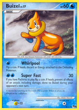 Buizel 6/17 POP POP Series 9