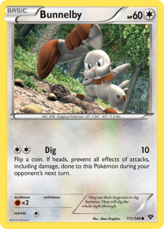 Bunnelby 111/146 XY XY
