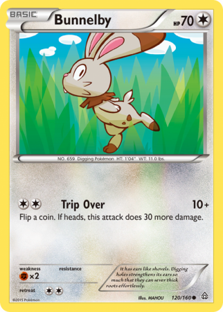 Bunnelby 120/160 XY Primal Clash