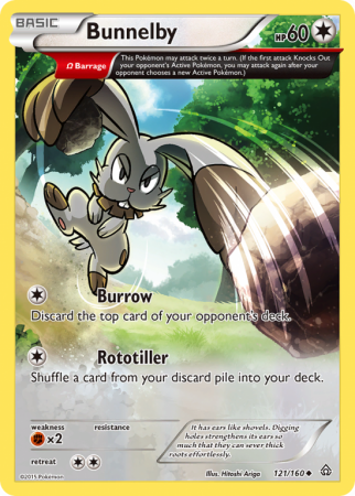 Bunnelby 121/160 XY Primal Clash