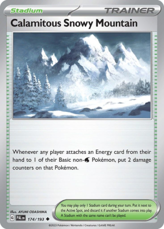 Calamitous Snowy Mountain 174/193