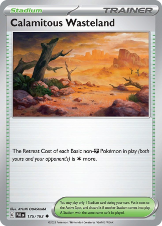 Calamitous Wasteland 175/193 Scarlet & Violet Paldea Evolved