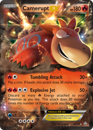 Camerupt-EX 29/160 XY Primal Clash