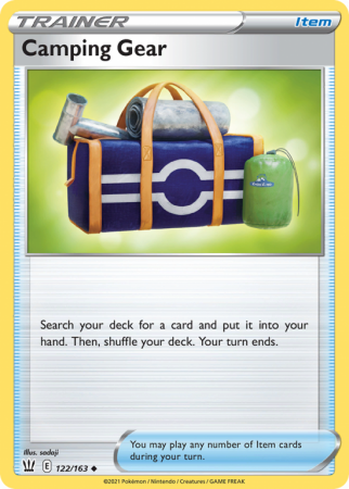 Camping Gear 122/163 Sword & Shield Battle Styles