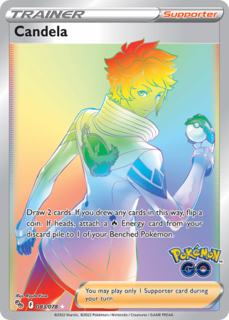 Candela 83/78 Sword & Shield Pokémon GO