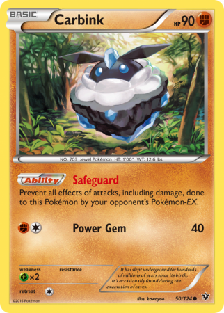 Carbink 50/124 XY Fates Collide