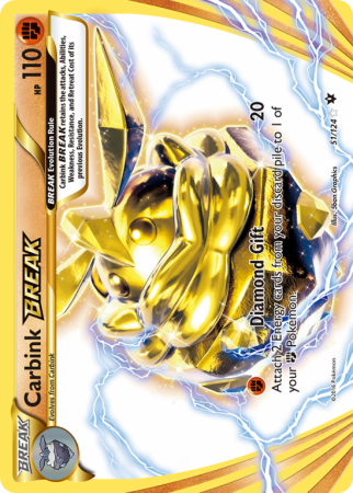 Carbink BREAK 51/124 XY Fates Collide
