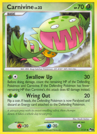 Carnivine 7/17 POP POP Series 8