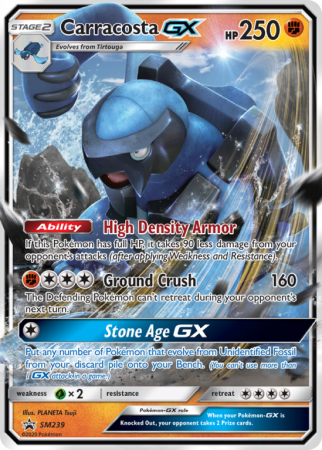 Carracosta-GX SM239/156 Sun & Moon SM Black Star Promos