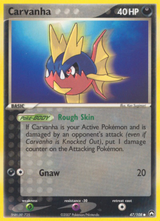 Carvanha 47/108 EX Power Keepers