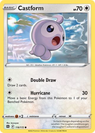 Castform 116/172