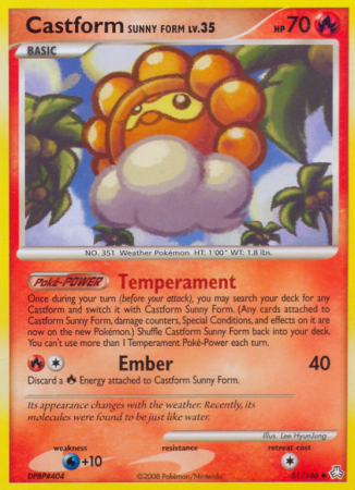 Castform Sunny Form 51/146