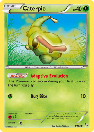 Caterpie 1/106 XY Flashfire