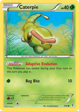 Caterpie 3/115 XY Generations