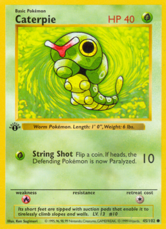 Caterpie 45/102