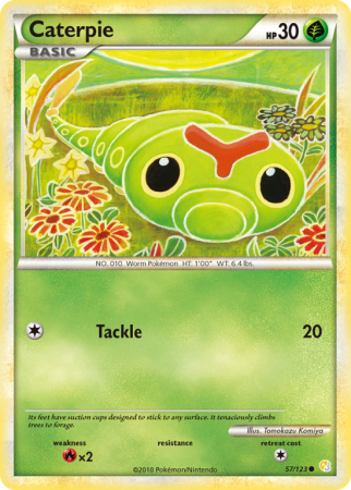 Caterpie 57/123 HeartGold & SoulSilver HeartGold & SoulSilver