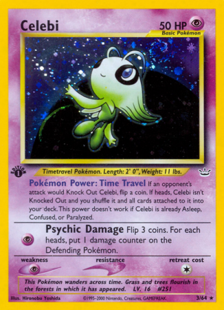Celebi 3/66 Neo Neo Revelation