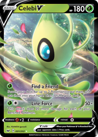 Celebi V 1/202 Sword & Shield Sword & Shield