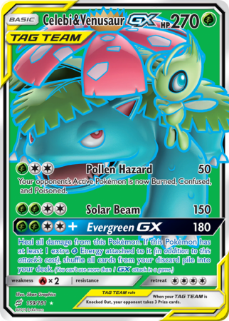 Celebi & Venusaur-GX 159/181
