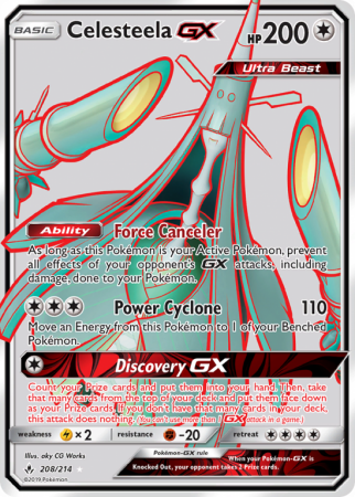 Celesteela-GX 208/214 Sun & Moon Unbroken Bonds