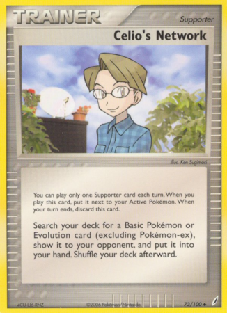 Celio's Network 73/100 EX Crystal Guardians