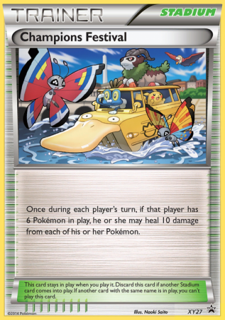 Champions Festival XY27/183 XY XY Black Star Promos