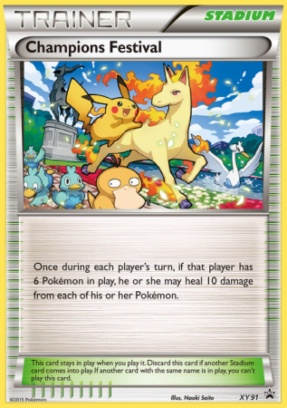 Champions Festival XY91/183 XY XY Black Star Promos