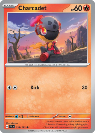 Charcadet 38/193 Scarlet & Violet Paldea Evolved