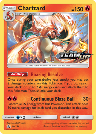 Charizard SM158/156