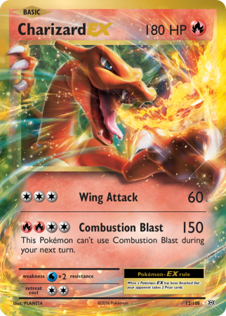 Charizard-EX 12/108 XY Evolutions