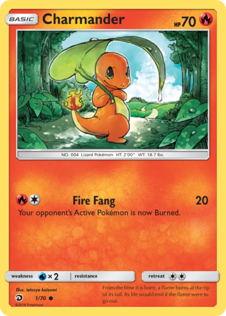 Charmander 1/70 Sun & Moon Dragon Majesty