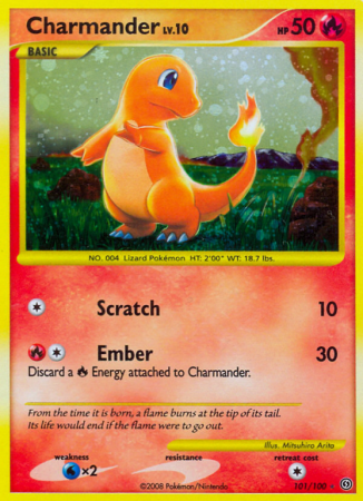 Charmander 101/100