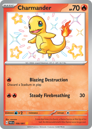 Charmander 109/91