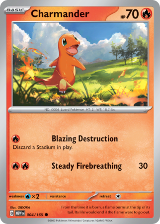 Charmander 4/165