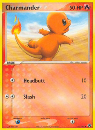 Charmander 58/112