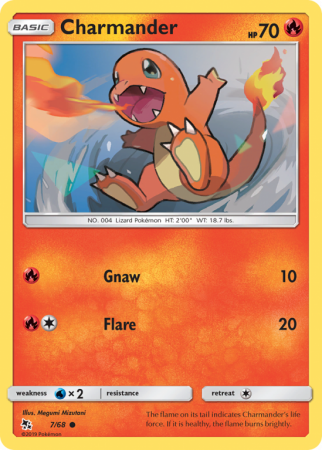Charmander 7/68 Sun & Moon Hidden Fates