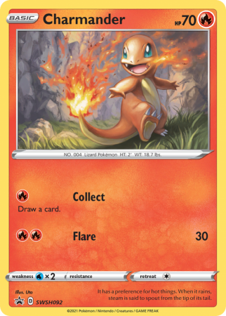 Charmander SWSH092/103 Sword & Shield SWSH Black Star Promos