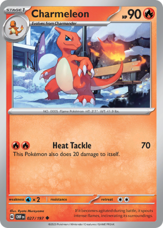 Charmeleon 27/197
